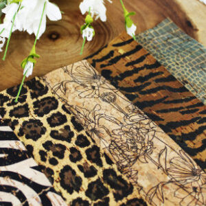 Cork Fabric - Crocodile - Roll, 18" x 25"