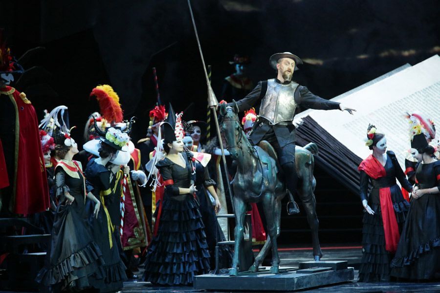 The famous ballet Don Quixote in Mariinsky theatre