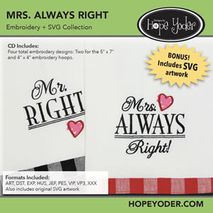 Mr. Right and Mrs. Always Right