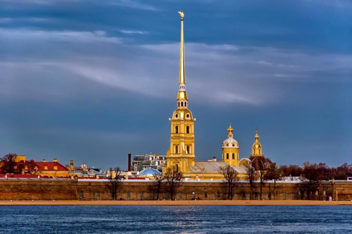 the peter and paul fortress river view
