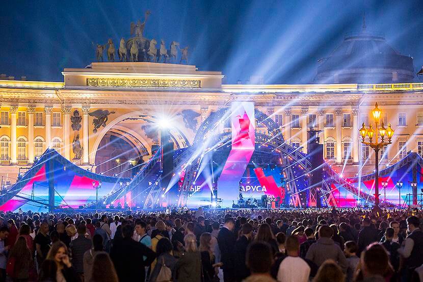 The Scarlet Sails 2018 celebration in St Petersburg