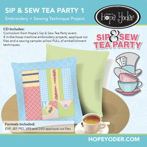 Sip and Sew Tea Party Volume 1