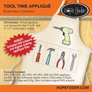 Tool Time Applique